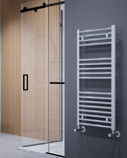Titan Håndklædetørrer 400x1000 Krom