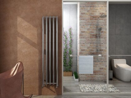 Orion Håndklædetørrer 340x1500 Krom