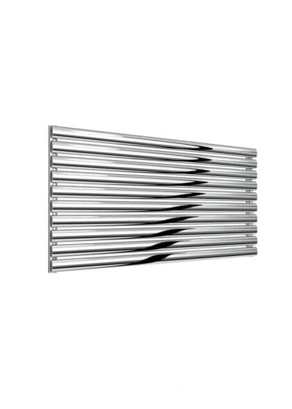 Artena Horisontal Single Radiator Poleret Stål