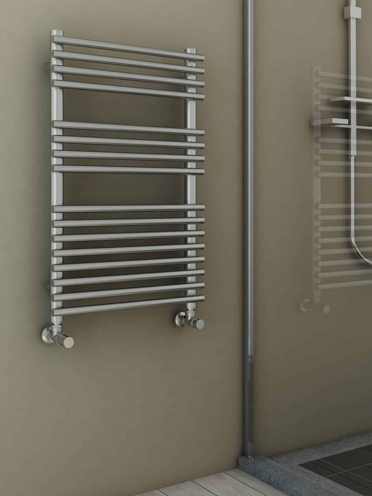 Afrodite håndklædetørrer 600x800 rustfrit stål