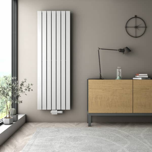 Radiator Flat dobbelt hvid