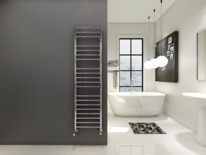 Luxor håndklædetørrer 350x1500 krom