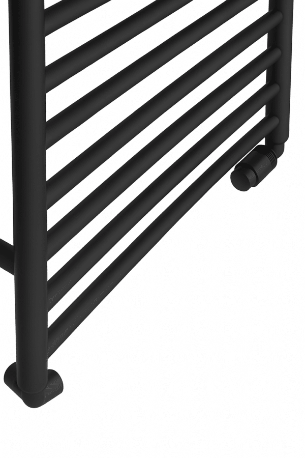 Prestige corner termostat ventilsæt i sort