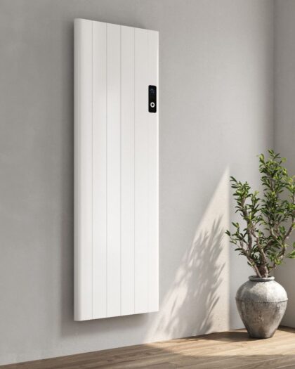 Maia Vertikal Elektrisk Radiator Hvid