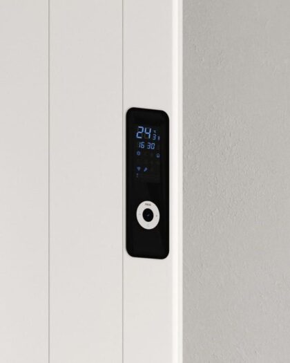 Maia Vertikal Elektrisk Radiator Hvid