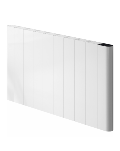 Maia Horisontal Elektrisk Radiator Hvid
