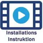 installations instruktion