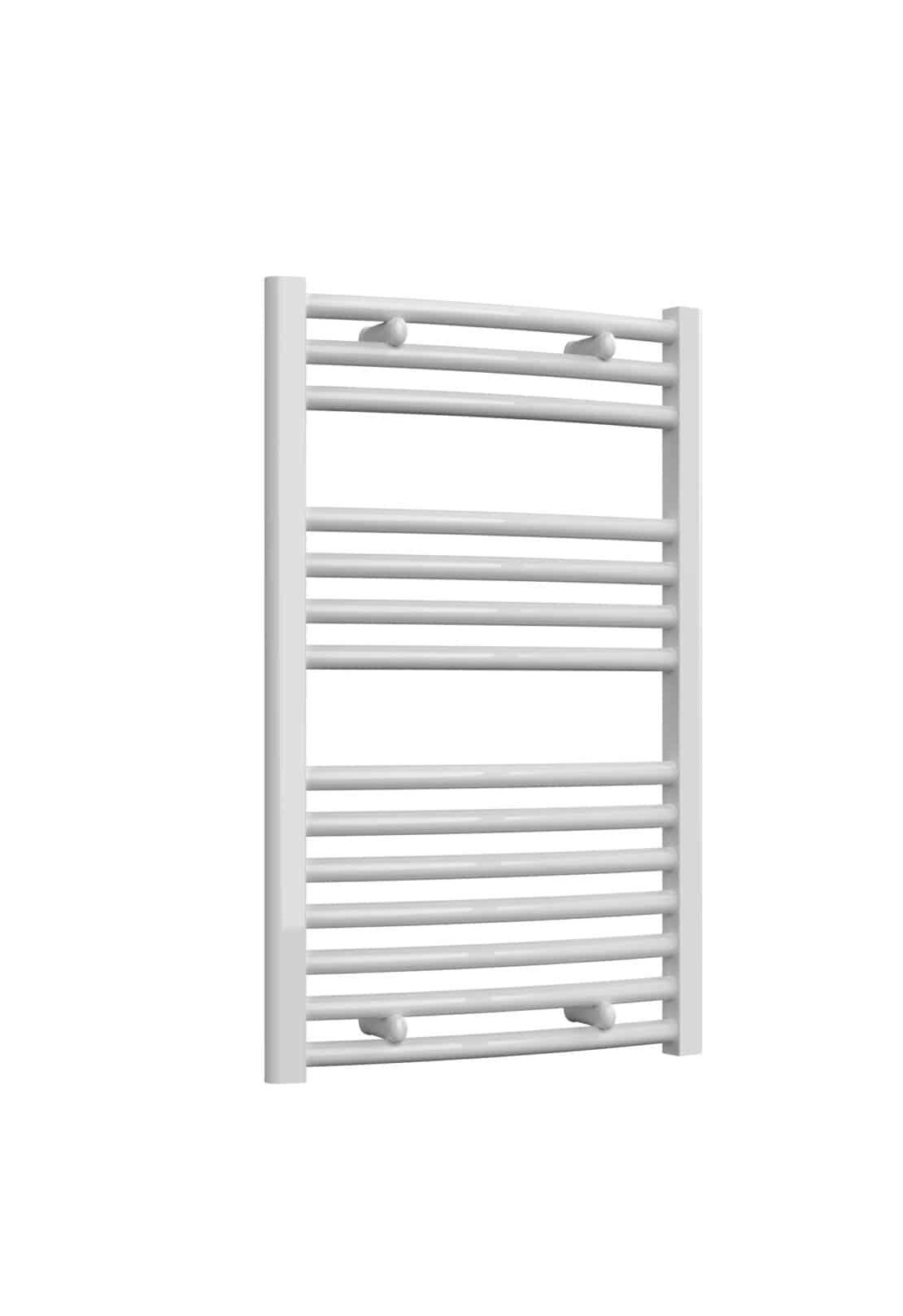 TITAN håndklædetørrer 500×800 hvid oval